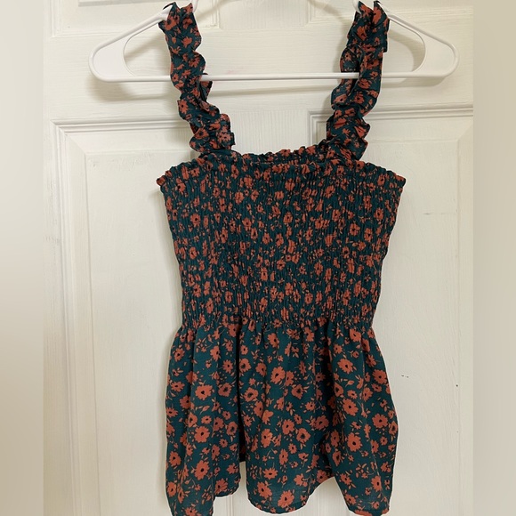 Smocked Crop Top - Picture 2 of 2